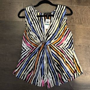 NWT - BCBGMaxAzria Striped Tank Top